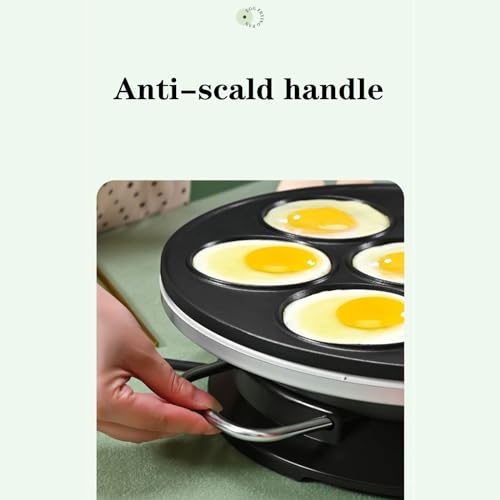 Poêle à omelette anti-adhésive 7 trous pour cuisson rapide de pancakes sans matière grasse - 4