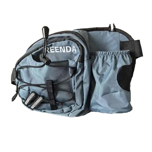 Men&Women,Large Waist Bag & Hip Bum Bag with Adjustable Strap for Outdoors Workout Traveling Casual Running Hiking Cycling