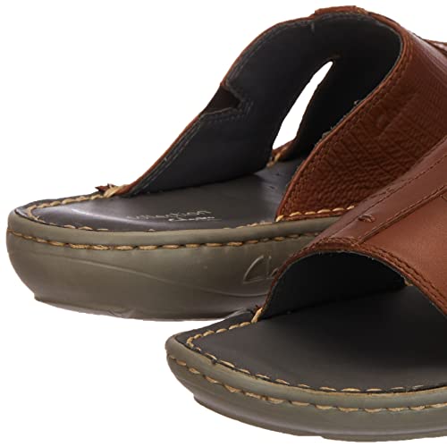 Image of Clarks mens Villa Beat Flat Sandal