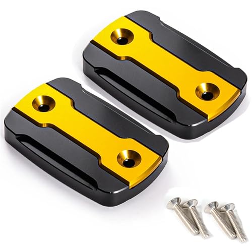 Bouchon réservoir liquide frein Yamaha MT03 XMAX en aluminium anodisé or premium