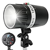 LimoStudio 200W Photo Monolight Flash Strobe Studio Photography Light Lighting, Flash Strobe Light, Quality Circular Flash Tube Bulb, Quality Model Light Bulb, AGG1756