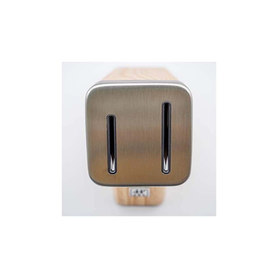 Zwilling J.A. Henckels Japan 30910-003 Twin Fin 2 Self-Sharpening Knife Block Set Knife Sharpener Sharpener