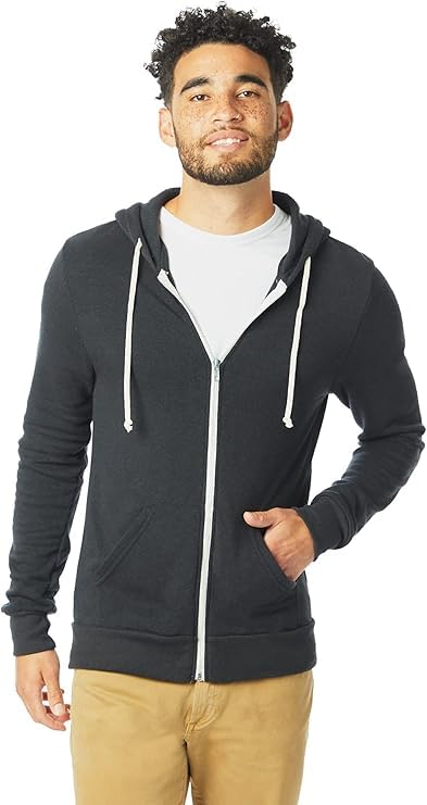 Image of Alternative All Gender Adult's Rocky Eco-Fleece Zip Hoodie