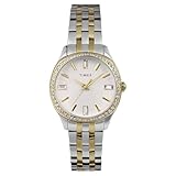 Timex Women's Trend 36 mm Watch - Two-Tone Stainless Steel Bracelet Silver-Tone Dial Two-Tone Case TW2W17700
