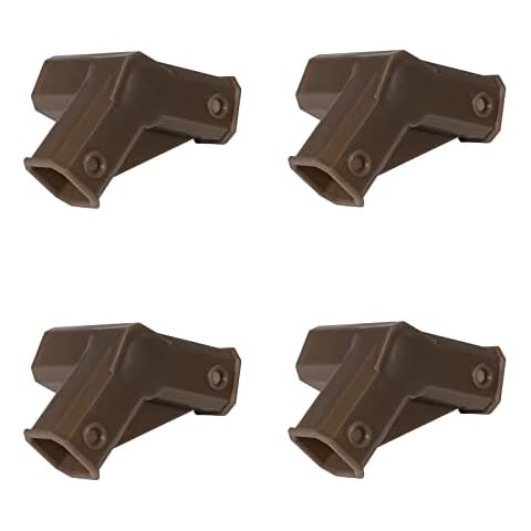 Tikea 4Pcs 3-joint Connectors of Hexagon Plant Stand For DIY Cover