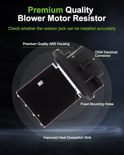 Image of SCITOO HVAC Blower Motor Resistor Air Conditioning Regulator Fit for 2005 2006 2007 2008 2009 2010 2011 2012 2013 2014 2015 for Toyota Tacoma 8713804050A