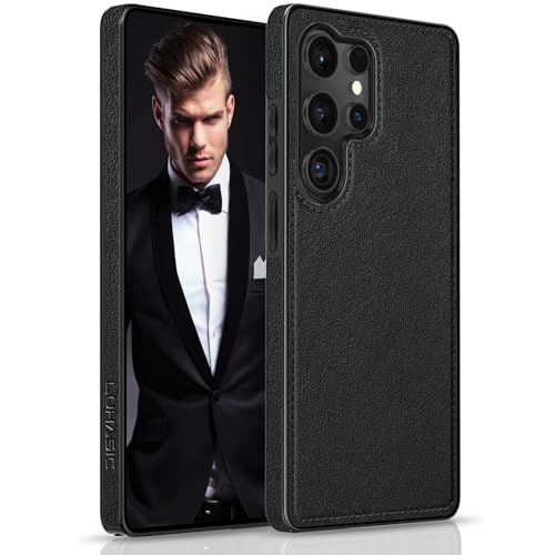 LOHASIC Samsung Galaxy S25 UltraP[XAXU[ OWA[ rWlX PU mXbvObv ϏՌop[ t{fBیJo[ Y fB[X X}zP[X Galaxy S25 Ultra 5G 6.