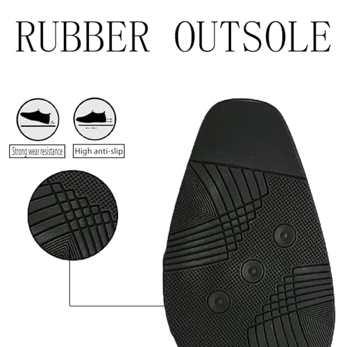 Men's Splice Leather Closed Toe Sandals with Adjust Buckle Strap Anti-Slip Breathable Pointed Toe Block Heel Slides Sandals for Business Walking Driving Office Dress Shoes4