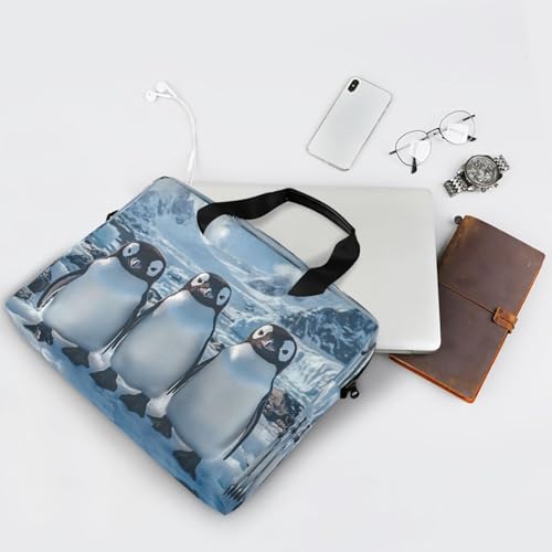 Funda para laptop Alaza con diseño pingüino invierno miniatura 7