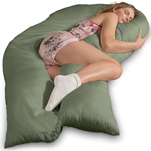 Traumreiter Visco XXL V2 Seitenschläferkissen Oliv