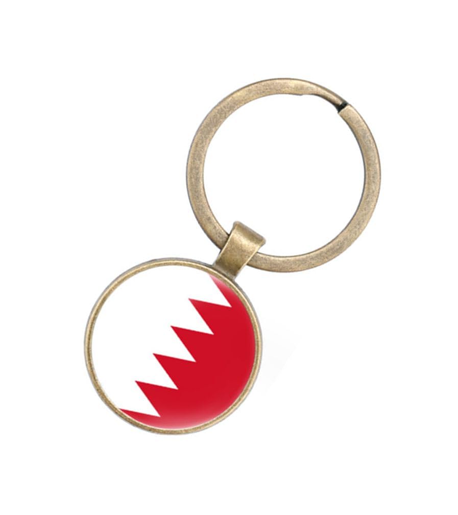 EnigmaGlow World Most Countries Flag Keyring Key Chain Zinc Alloy Keychains Daily Keychain Home Car Keys for Men Women