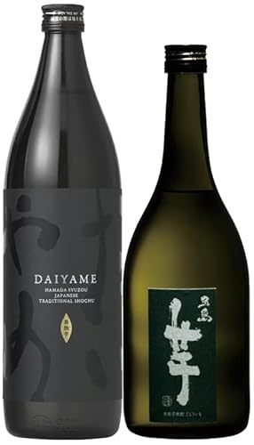 九州産 芋焼酎 2本 飲み比べセット 「濱田酒造 だいやめ ~DAIYAME~ 25度 900ml」 「五島列島酒造 五島芋 25度 720ml」
