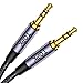 Produktbild TOPK Klinkenkabel 3.5mm Audio Kabel,[1M] Stecker auf Stecker geflochtenes Nylon Aux Kabel, Stereo, für Kopfhörer, Auto, Heim-Stereoanlagen, Lautsprecher, Tablets, Martphones und mehr