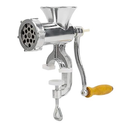 Moedor de carne, multifuncional liga de alumínio manual moedor de carne tempero pimenta máquina de moer utensílios de cozinha