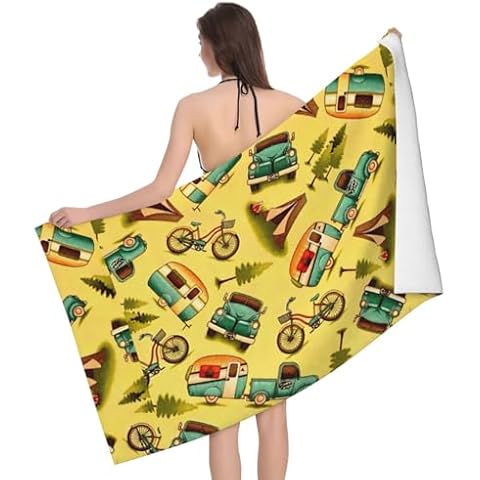 Extra Large Car and Bicycle Beach Towel Cover