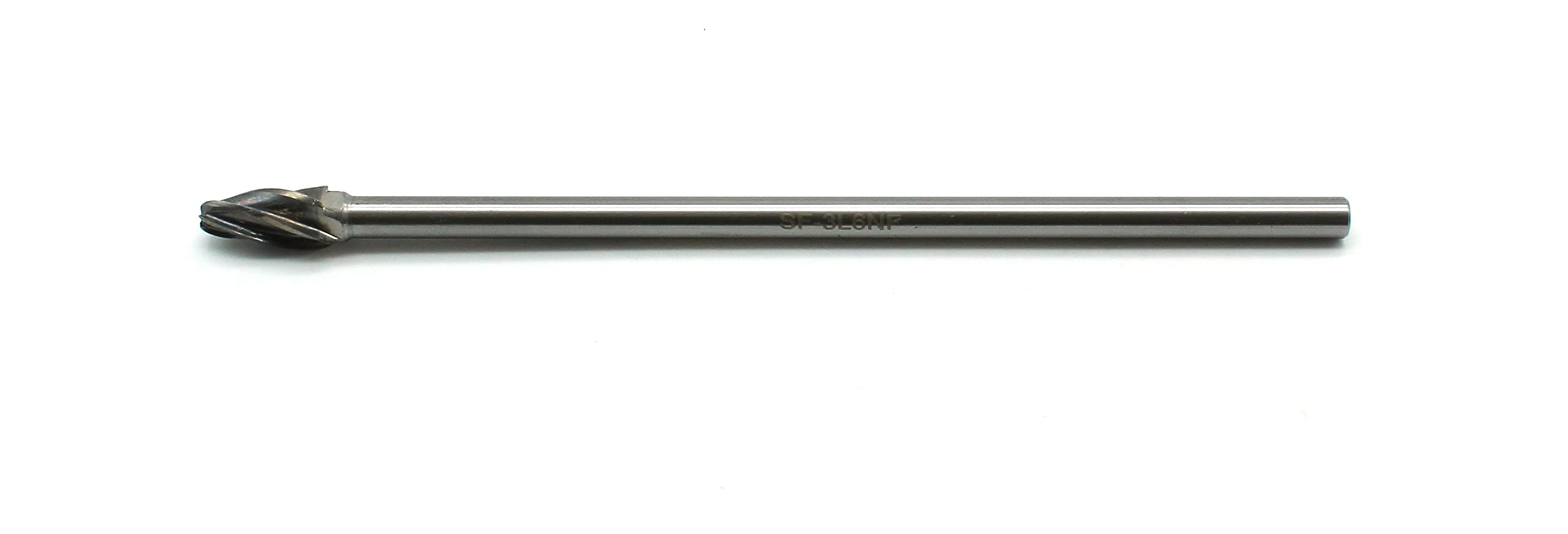 TEMO SC-3L6 NF Aluminum Cut Carbide Burr File 3/8" CyliBall, 1/4x6" Shank — Amazon image 5