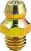 Lumax LX-3007-5 Gold/Silver 1/4"-28 Taper Thread (SAE-LT) Straight 0.54" Long Grease Fitting, (Pack of 5). Used on most auto vehicles and industrial equipment.