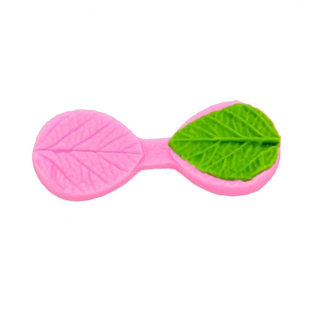 Onsinic Silicone Fondant Mold Leaves Embossed Cakes Molds Chocolate Crafts Molds Cakes Desserts Decorative Molds Pastry