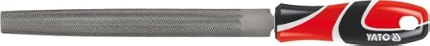 YATO professional metal file half round, longer blade 300 mm, T12 steel (YT-6193)