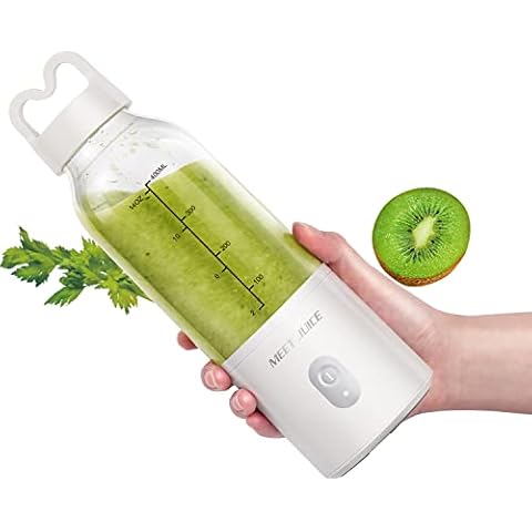 MEET JUICE Portable Personal Blender with 6 Blades Smoothies Maker USB Rechargeable Small Blender for Travel Sport and Outdoors Cover