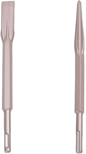 Brocas de cincel de mampostería SDS Plus, brocas de cincel de acero al cromo de 12 x 9 45 pulgadas, cinceles planos, martillo rotativo, brocas de