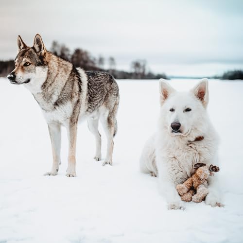 TRIXIE Elch-Plüschtier - kuscheliges Hundespielzeug aus weichem Plüsch für Haustiere - robustes Hundspielzeug, 15 cm - Elch als Kuscheltier für kleine & große Vierbeiner - 35751
