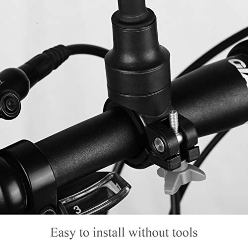 image for Rmolitty Bike Mirror, Convex Safety Handlebar Bike Mirror ＆ Bike Bel