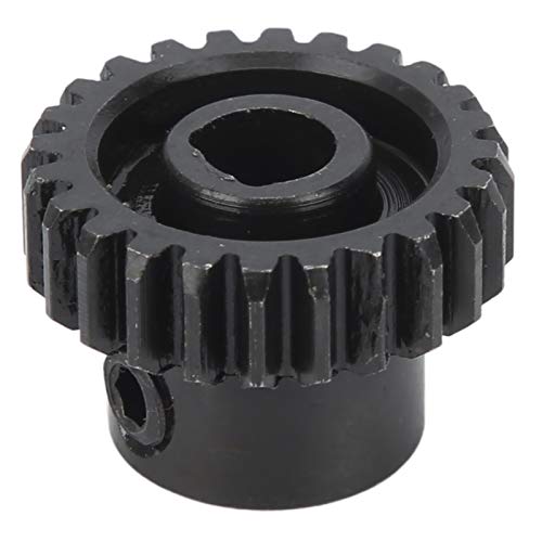 MOD 0.8 Pinion Gear 24 Tooth | 6mm D - Bore Replacement for Industrial Robots/CNC Machines | Cast Steel D - Shaft Gear 4303-1006 - 0024