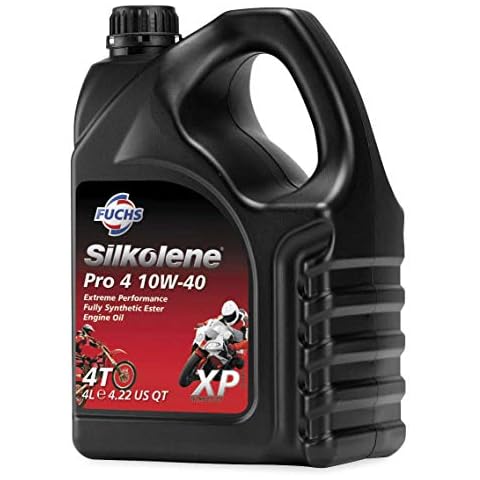 Silkolene Pro 4 10W-40 Oil Extreme Performance 100% Fully Synthetic Ester Improved Power Cover