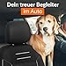 Upgrade4cars Autositzbezüge Set Universal | Autoschonbezüge Vordersitze & Rückbank | Autositzbezug Schwarz weiß | Autozubehör Innenraum Deko | Geschenke für Frauen und Männer