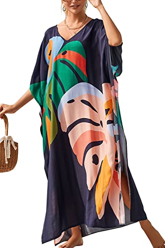 Kaftan largo LikeJump para cubrir el traje de baño con total ligereza 1