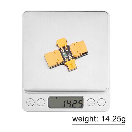 2PCS XT30 XT60 Smoke Stopper 1-6S Fuse Holder Installation Test Short Circuit Protection Safety Plug Overload Inspecting Multi-Rotor Parts for FPV Racing RC Models Aircraft Drone Accessories