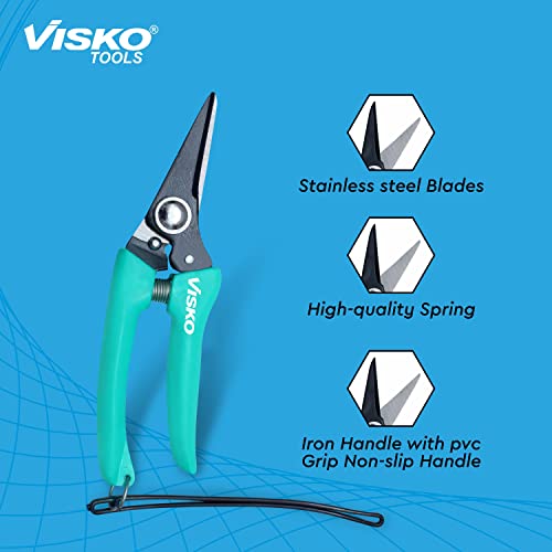 VISKO Garden Tools Set, 662 Gardening Hand Tool Kit 3 Pieces for Home Gardening