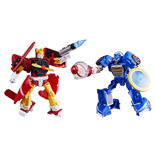 TRANSFORMERS X SONIC THE HEDGEHOG COLLABORATIVE, CONFEZIONE DA DUE ACTION FIGURE: contiene le action figure convertibili del Blue Booster e del Wingtail ispirati all'universo di Sonic the Hedgehog