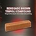 Renegade Products Brown Buffing Compound for Polishing (Cut) (Brown)