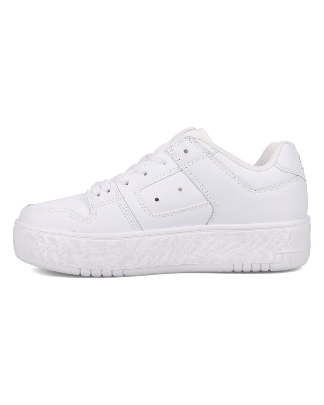 DC Shoes Manteca 4 Platform - Chaussures à Plateforme - Femme - Blanc.