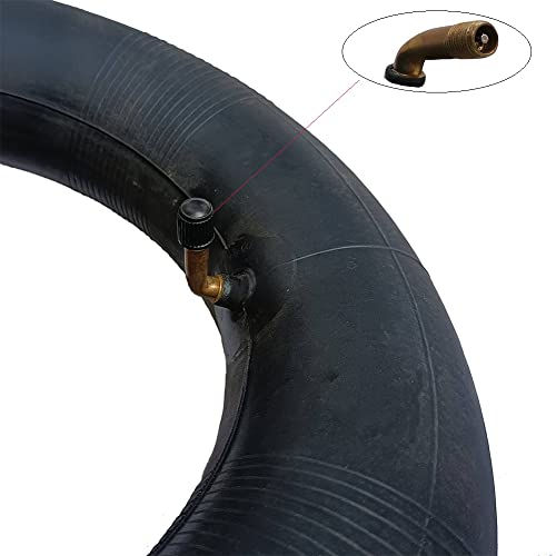 2 x Schlauch für Schubkarrenrad 3.50-8 Ersatzschlauch für Luftrad mit TR-87 Winkelventil Innenschlauch Schubkarre