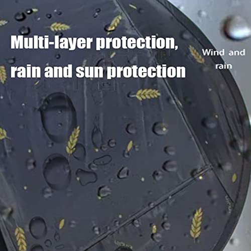 Motorcycle Umbrella Mobility Sun ShadeWheelchair Awning Umbrella - Sun Shade Rain Cover for Most Wheelchairs - Resistant Protection - Folding Canopy Umbrella Stand - Electric Wheelchair A