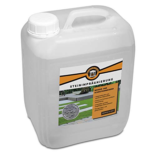 Preisvergleich Produktbild 5 Liter Stein Imprägnierung Versiegelung Fassaden Schutz