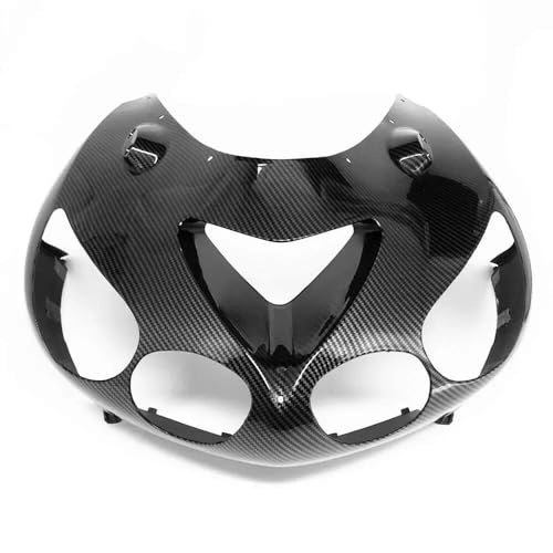Carénage de phare avant de qualité supérieure style carbone pour Ninja ZX-14r