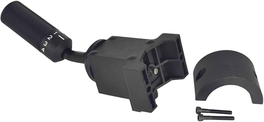 EZROAD Transmission Selector Shifter Lever 8223072 Compatible with Lull 644E-42 944E-42 SN 0160002514 to Present Telehandler 4 Speed Controller 8 Pin Forward Reverse Handle w/Attaching Hardware