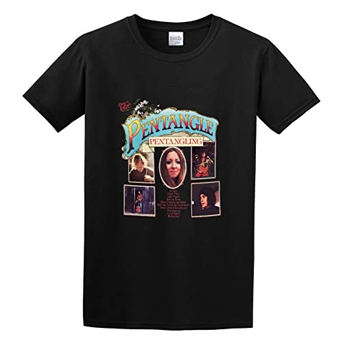 Photo de YU CUI Pentangle Pentangling Talls Soft Grinding Lucky Simplicity Short Sleeve Base T-Shirt Black XXL