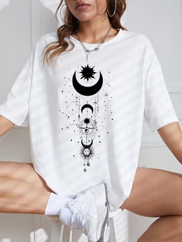 Image of Kvinner Women's Solid Oversized Fit T-Shirt