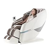 ROTAI MASSAGESESSEL 4D MIT DOPPELMOTOR, SL-SCHIENE &AMP; ZERO-GRAVITY, RÜCKENHEIZUNG, BLUETOOTH-LAUTSPRECHER – TIEFENGEWEBE-GANZKÖRPERMASSAGE FÜR ZUHAUSE