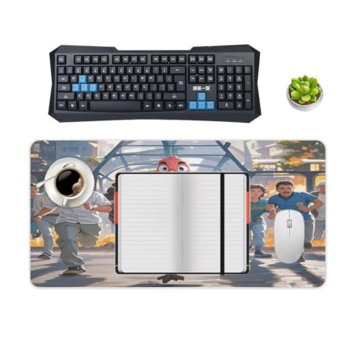 Mouse Pad Grande de Goma Antideslizante 30x60 cm miniatura 4