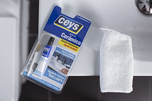 ceys 505101CEYS RESTAURADOR CERAMICO Blanco ,White,15ML - Image 3
