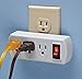 Triple Plug Outlet Adapter with On/Off Switch
