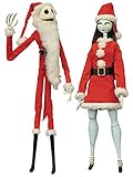 Diamond Select Toys The Nightmare Before Christmas: Santa Jack & Santa Sally Coffin Doll Set