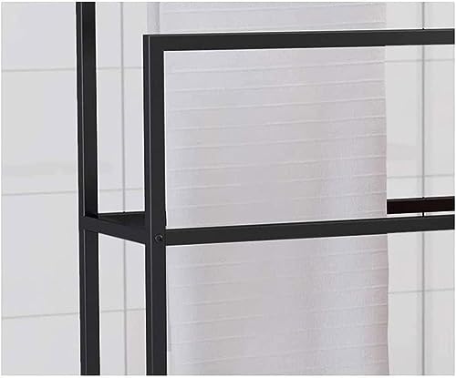 Estante de cocina blanco independiente de altura ajustable 65x20x110 cm 5