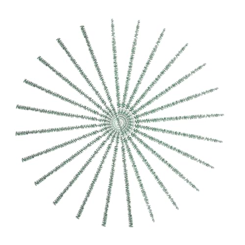 Veemoon 200pcs Glitter Sticks Christmas Craft Twisted Pipe Cleaners DIY Toys Party Favors for Boys and Girls